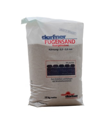 Dorsilit 7 FG 0.6-1.2mm 25kg Quarzsand Papiersack - Grob