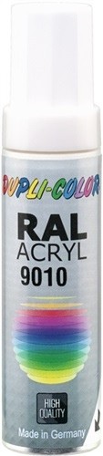 Touch-up pen pure white ma 9010 12 ml pen DUPLI-COLOR