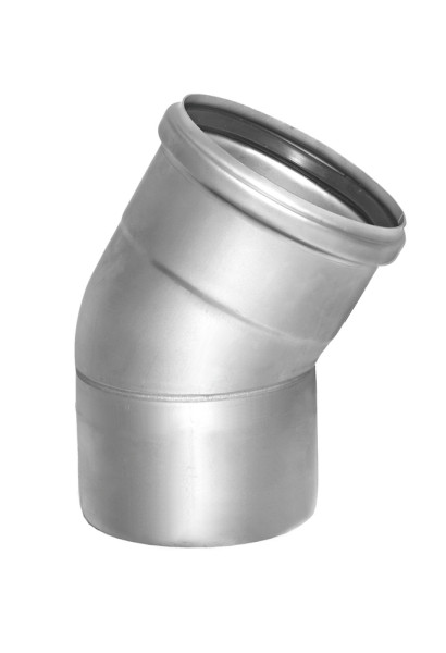 SitaPipe Bogen 87 5° 70/75 Edelstahl m.einseitiger Steckmuffe - 70048875