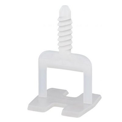 Triuso Gewindelaschen 2mm 200 Stück/Beutel - Fliesenstärke 3-12mm