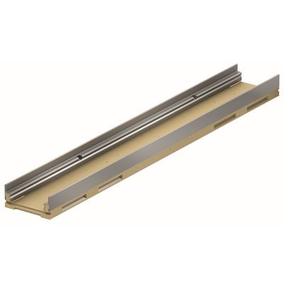 ACO Drain Multiline V100S Flachrinne 8cm 100cm STVZ