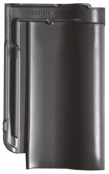 CRE HARMONIE Flächenziegel NUANCE anthrazit engobiert