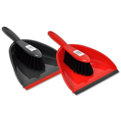 Nespoli Kehrganitur Gross Grau/Rot Coronet Clever Clean