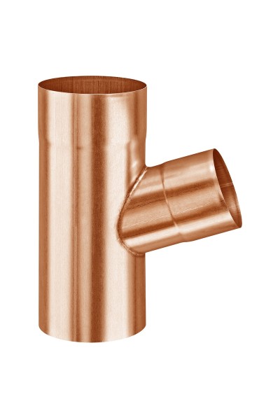 Grömo CU pipe branch DN100/100 72°