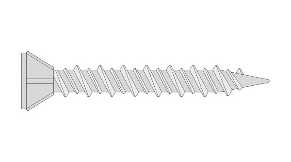 Knauf gypsum fiber screws SN 3.9x30mm 1000 pieces per package