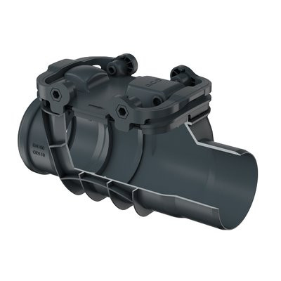 ACO Reinigungsrohr Triplex DN100 für freiliegende Rohrleitung