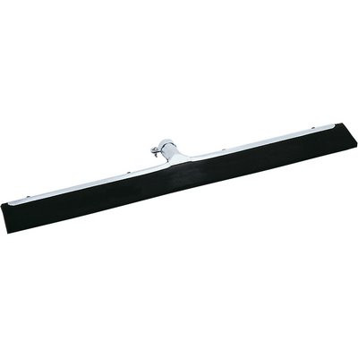 Triuso squeegee solid rubber 45cm massive steel back socket galvanized.