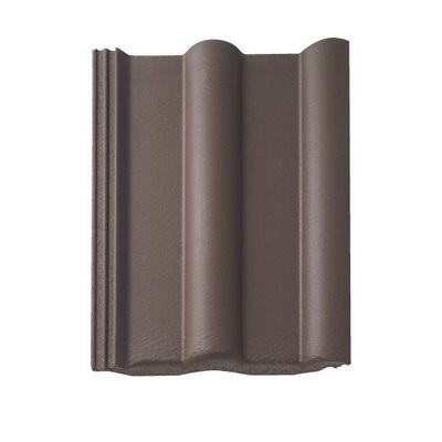 Braas Frankfurter Pfanne Protegon MATT Dark Brown Whole Normal Stone