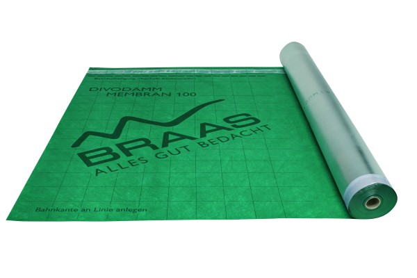 Braas DivoDämm membrane 100 2S 1.5x50.0m UDB-A USB-A