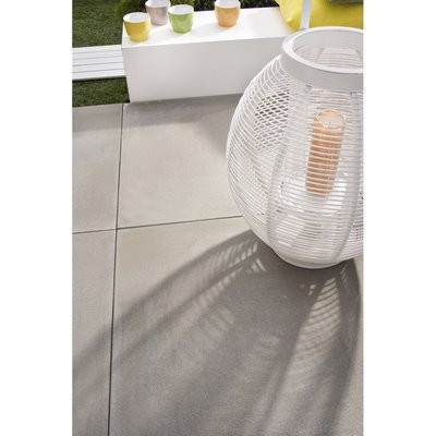 GDM GARTENPLATTE nativo Grau L/B/D 40/40/5cm mit Fase