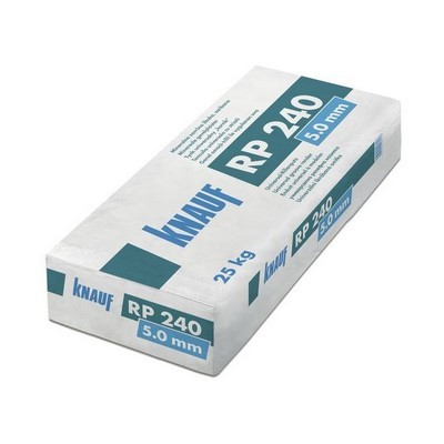 Knauf RP 240 5.0mm weiß 25kg Mineralischer Rillenputz