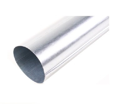 Rura ocynkowana Ø 60 0,6 mm długość 2,00 m złożona