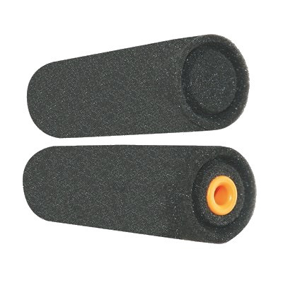 Nespoli Heizkörper-Lackierwalze 10cm anthrazit 2 Stück gerade