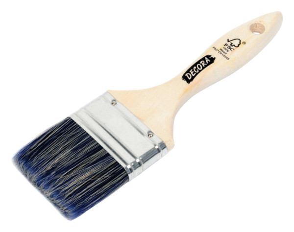 Nespoli flat brush Albus blue thickness 50mm Polymix blue
