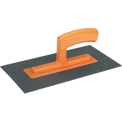 Triuso Glättekelle Kunststoff 28x14cm 3mm blauer Griff