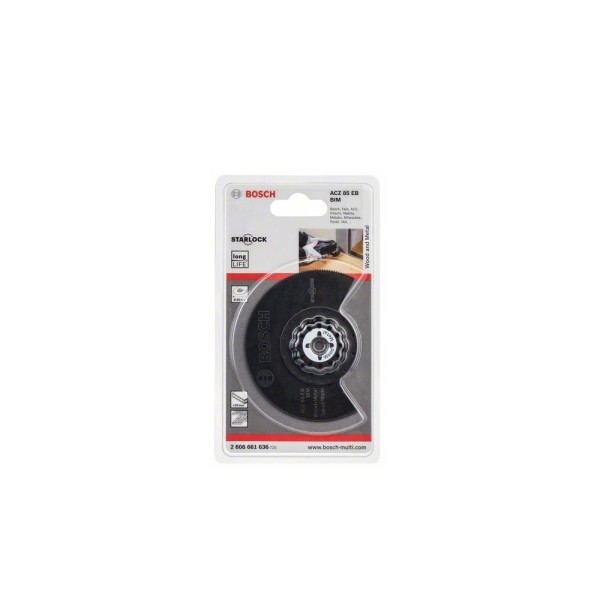 Bosch Segmentsägeblatt f. Holz/Metall gekröpft Ø85mm ACZ 85 EB BIM