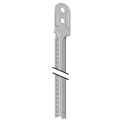 Część górna wieszaka Kimmel Nonius nr 160, długość użytkowa 540mm perforowana