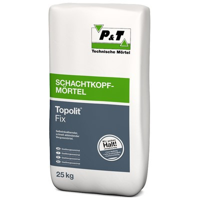 P&T Topolit Fix 25kg Schachtkopfmörtel 0-1mm - 1067