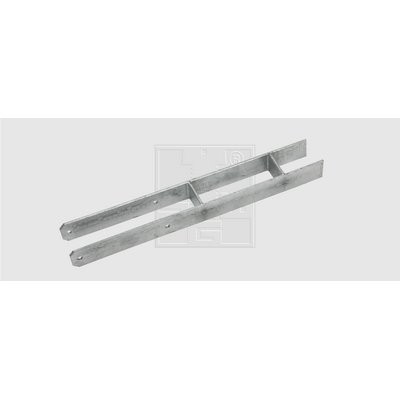 SWG Pfostenanker H-Form 141x600mm