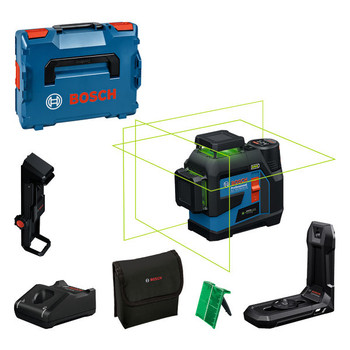 Bosch Linienlaser GLL 12V-100-33 CG+LB10+DK20+12V+L-B