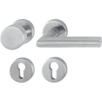 Zestaw wymiennych rozet Hoppe Amsterdam PZ w wersji ze stali nierdzewnej Zestaw wymiennych rozet Hoppe Amsterdam PZ w wersji ze stali nierdzewnej