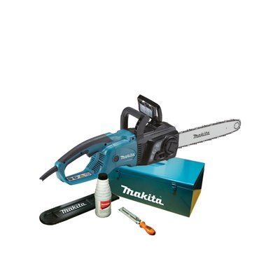 Makita Elektro-Kettensäge 35cm m. Zubehör im Koffer