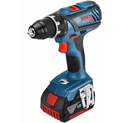 Bosch Akku-Bohrschrauber GSR 18V-28 2x4.0 Ah Ladegerät in L-BOXX