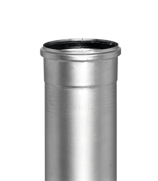 SitaPipe Edelstahlrohr DN 70/75 mm 2000 mm lang mit Steckmuffe