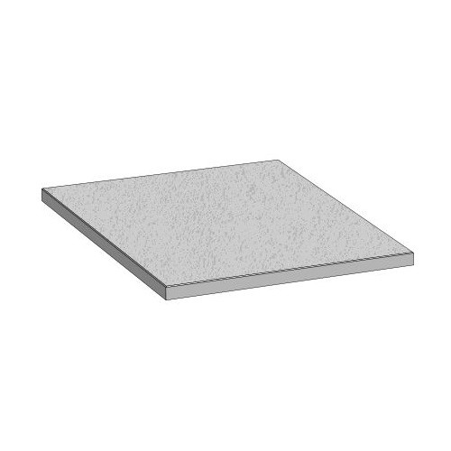 Platte Madison 100x100x5.5cm midn. black geschliffen + kugelgestrahlt