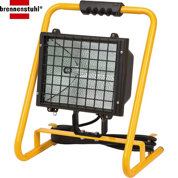 BS Halogenstrahler 1000 IP 65 im Gestell 5m H07RN-F3G1.0