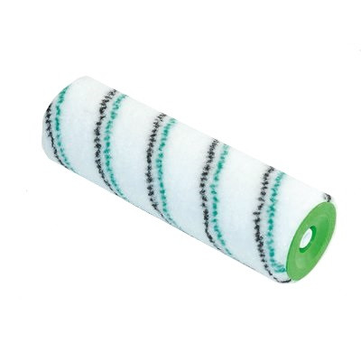 Nespoli sealing roller 7mm pile nylon 18cm green/black