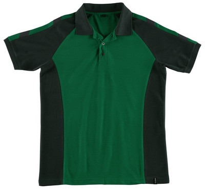 MASCOT® Bottrop Polo-Shirt grün/schwarz Gr.XL