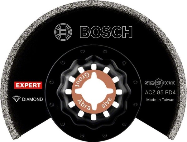Bosch Segmentsägeblatt Expert Grout 85mm Segment Blade ACZ 85 RD4 Blatt Starlock