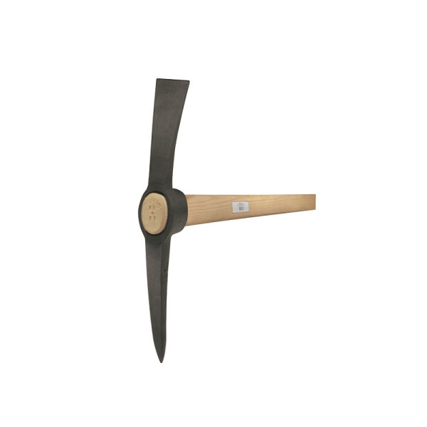 Ideal Aktions-Kreuzhacke geschmiedet mit Buchenstiel 95 cm