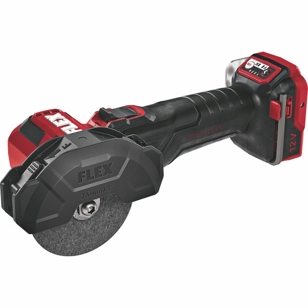 FLEX Akku Mini-Winkelschleifer 12V 76mm LBE 76 12-EC C - 531717