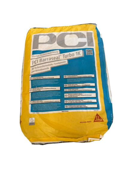 PCI Barraseal Turbo 1K grau 15kg Reaktivabdichtung