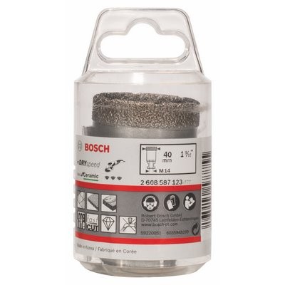 Bosch Diamanttrockenbohrer Dry Speed Best Keramik 40x35mm