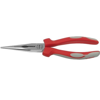 VBW Flachrundzange Telefonzange 160mm vcr handg. Mehrkpt. Griffe - 524103