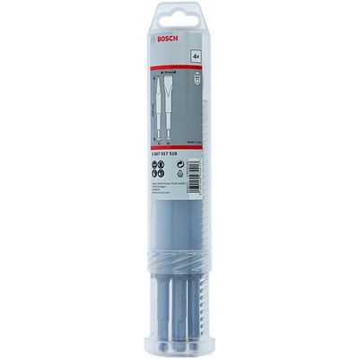 Bosch Meißel-Set SDS-plus 4-tlg. in Kunststoffröhre