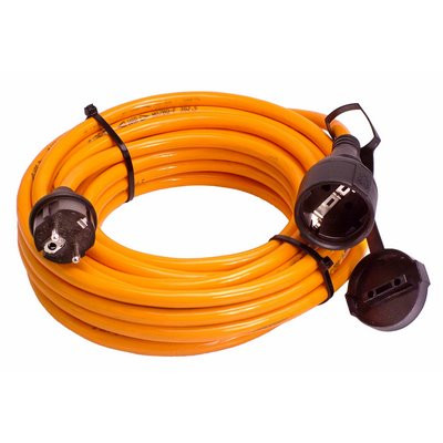 Schwabe Baustellen-Panzerleitung 10m 230V 16A max. 3.5kW - H07BQ-F 3G1.5