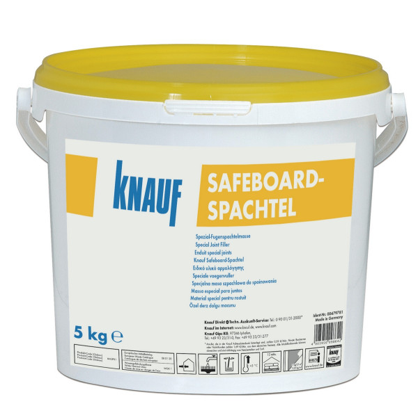 Knauf Safeboard Spachtel 5kg Sack im Eimer