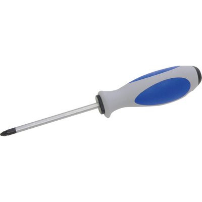Triuso screwdriver PZ1. 80mm Pozidriv 2-component handle