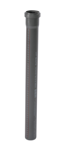 HTsafeEM Rohr mit Muffe DN/OD 50 0.5m