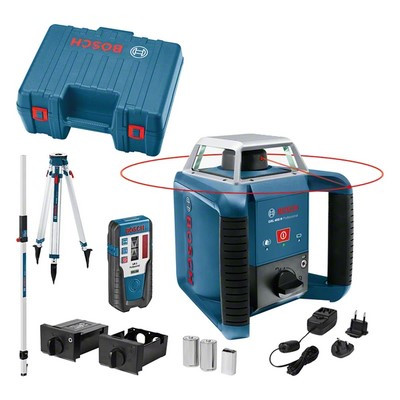 Bosch Rotationslaser GRL 400 H + GR240 + BT 170 HD