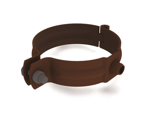 PREFA Rohrschelle 80 ohne Dorn hellgrau