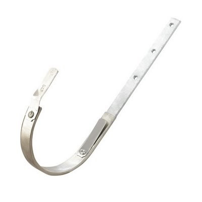 LEH UGINOX® umm. Rinnenhaken halbr. 33-25/8mm langer Zuschnitt