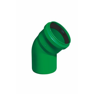 KGB Bogen PP-MD grün DN/OD125 30° DIN EN 14758