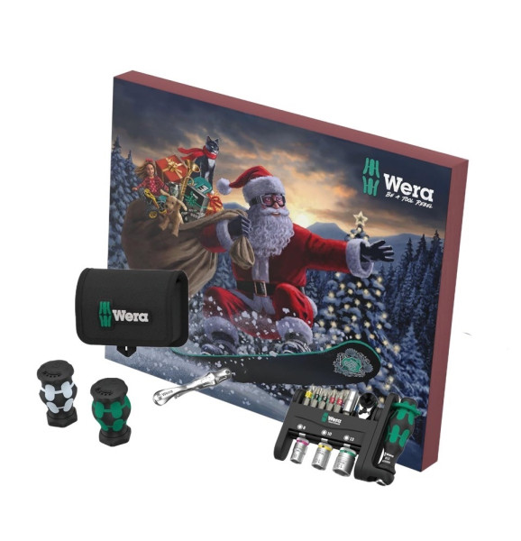 Wera Adventskalender 2024 24-teilig
