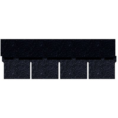 Bardoline PRO S125 Schindeln Rechteck schwarz