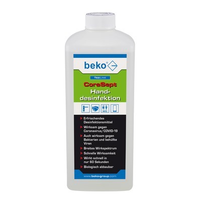 Beko TECLINE CoraSept 1 Liter Handdesinfektion gebrauchsfertig